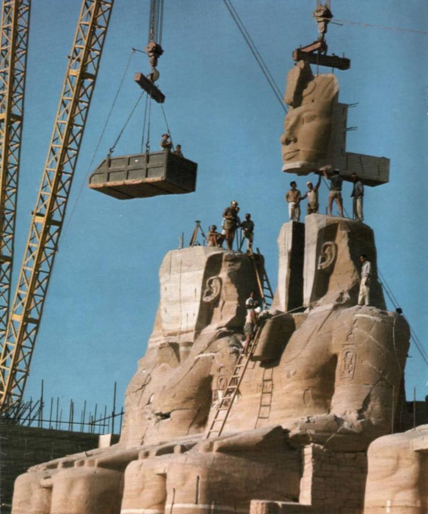 Il y a 50 ans... le temple d›Abou Simbel a été sauvé 13 - Le Progrès Egyptien