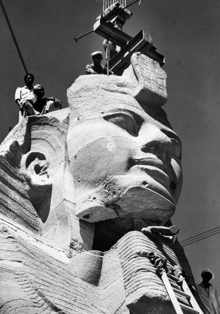 Il y a 50 ans... le temple d›Abou Simbel a été sauvé 3 - Le Progrès Egyptien