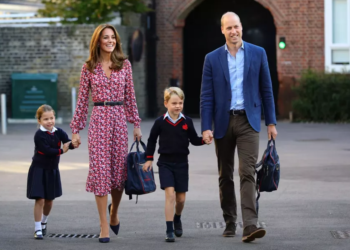Rentrée scolaire pour George, Charlotte et Louis de Cambridge
