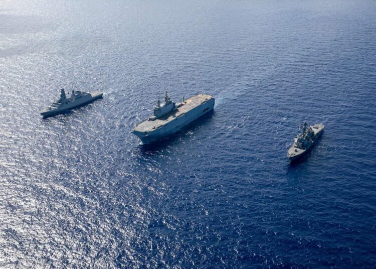 Les marines égyptienne et américaine effectuent un exercice naval