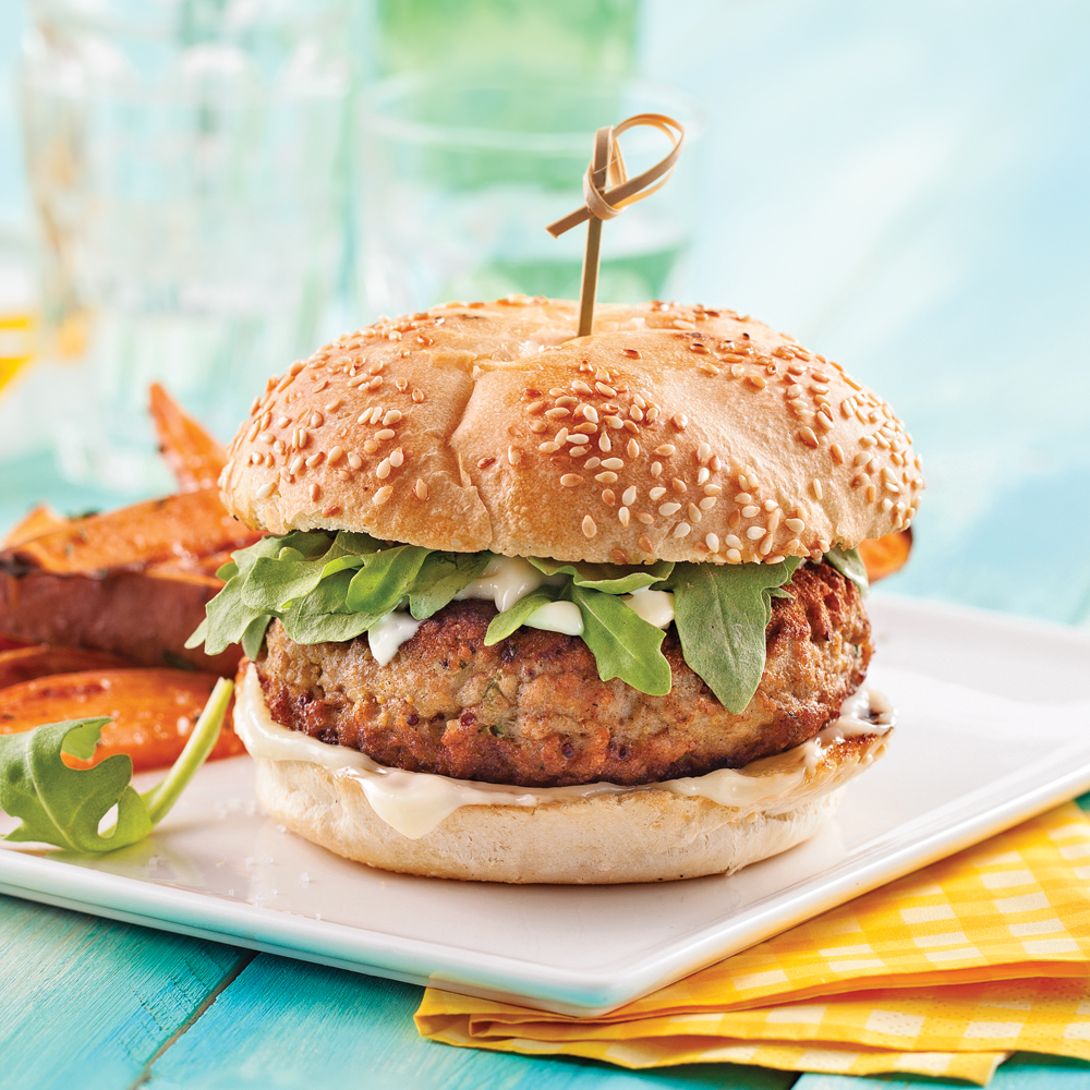 Hamburgers au poulet 2 - Le Progrès Egyptien Hamburgers au poulet 1 - Le Progrès Egyptien