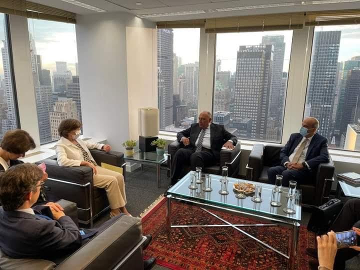 Intenses activités de Choucri en marge de l’AGNU 5 - Le Progrès Egyptien