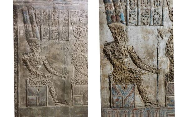 Fin de restauration du sanctuaire sacré au temple de Dendérah 1 - Le Progrès Egyptien