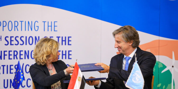 Un projet à l’appui de la COP27 entre l’Egypte, le PNUD et l’UE 2 - Le Progrès Egyptien Un projet à l’appui de la COP27 entre l’Egypte, le PNUD et l’UE 1 - Le Progrès Egyptien