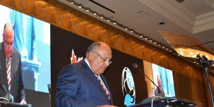 Choucri examine les objectifs de la COP27 devant le Conseil d'affaires égypto-canadien 2 - Le Progrès Egyptien Choucri examine les objectifs de la COP27 devant le Conseil d'affaires égypto-canadien 1 - Le Progrès Egyptien
