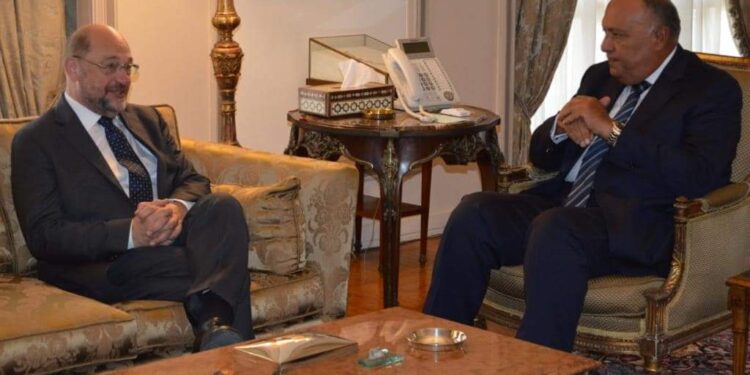 Choucri: L'Egypte accorde un vif intérêt aux relations avec l'Allemagne   1 - Le Progrès Egyptien