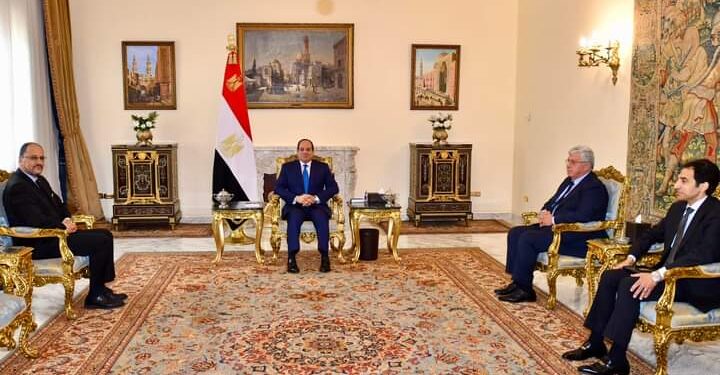 Le Président reçoit le recteur de l'AUF 1 - Le Progrès Egyptien