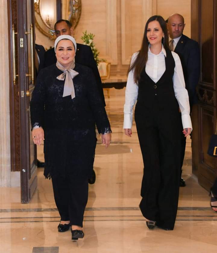 Entissar Al-Sissi reçoit la Première Dame de Serbie 3 - Le Progrès Egyptien