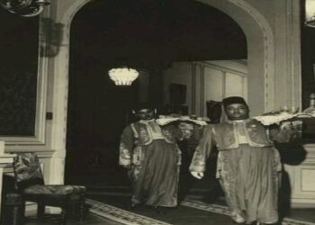De l’intérieur de la cuisine royale du palais d’Abdeen..