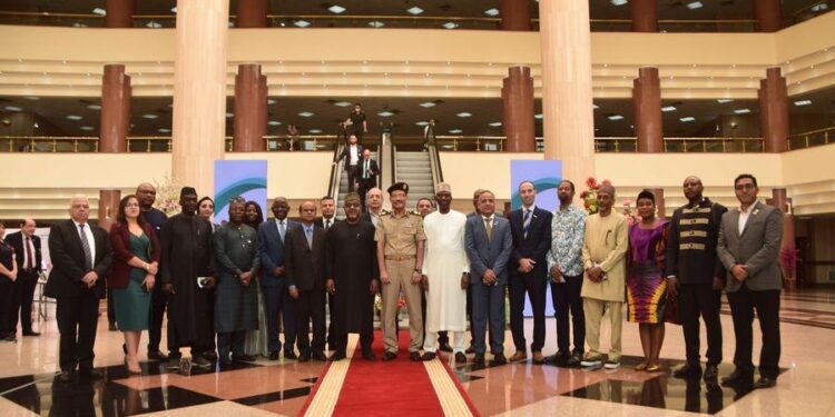Une délégation de l’Association des hommes d’affaires égypto-africains au centre médical mondial 2 - Le Progrès Egyptien Une délégation de l’Association des hommes d’affaires égypto-africains au centre médical mondial 1 - Le Progrès Egyptien