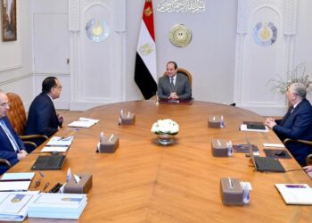 Le Président Al-Sissi enjoint au gouvernement de poursuivre les efforts de gouvernance des eaux du Nil