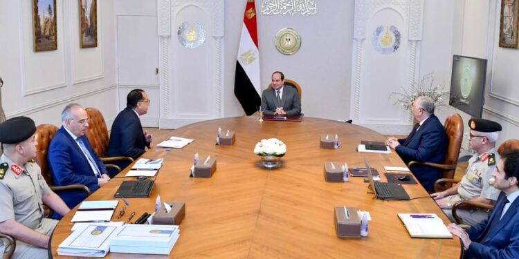 Le Président Al-Sissi enjoint au gouvernement de poursuivre les efforts de gouvernance des eaux du Nil 1 - Le Progrès Egyptien