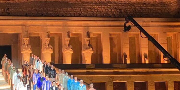 <strong><br>"Ricci" apporte de la "majesté" égyptienne à son défilé</strong> 1 - Le Progrès Egyptien