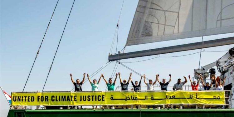"Greenpeace" en Hurghada pour "La Justice climatique" 1 - Le Progrès Egyptien