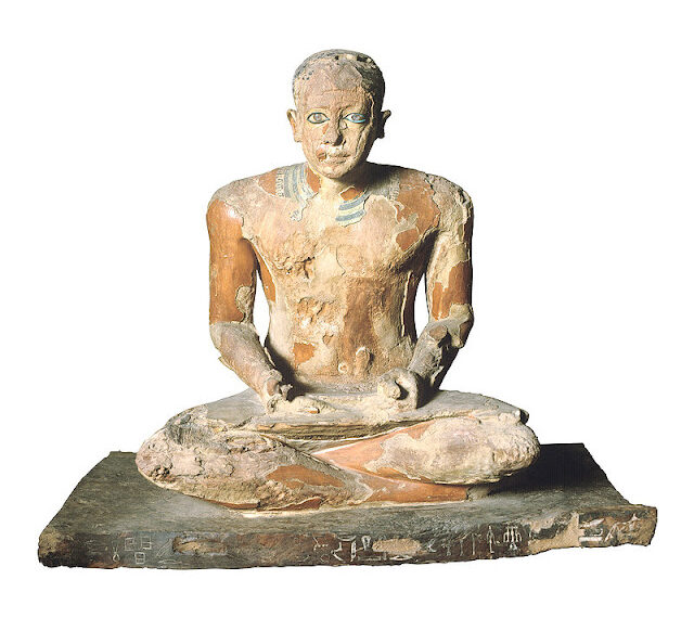 <strong>Statue de Mitri en scribe</strong> 1 - Le Progrès Egyptien