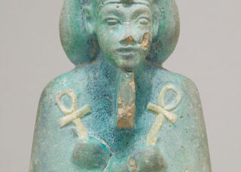 L’ouchebti en faïence d’Amenhotep IV