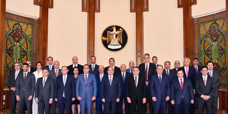 Al-Sissi reçoit une délégation d'hommes d'affaires koweïtiens 1 - Le Progrès Egyptien