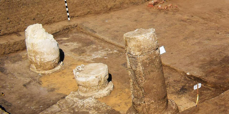 <strong>Découverte des vestiges du temple de Bouto à Kafr El-Cheikh</strong> 1 - Le Progrès Egyptien