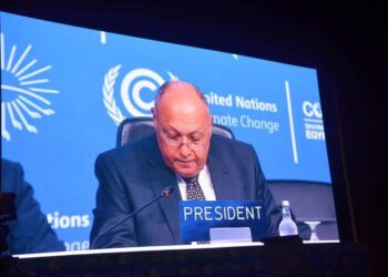 Choucri souligne l’importance de la coopération entre toutes les parties lors de la COP27