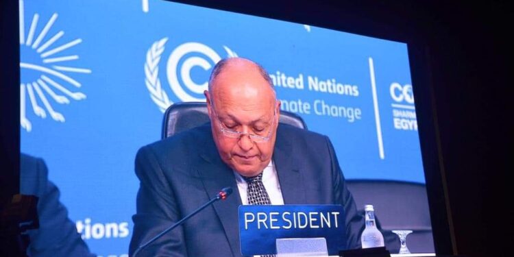 <strong>Choucri souligne l'importance de la coopération entre toutes les parties lors de la COP27</strong> 1 - Le Progrès Egyptien