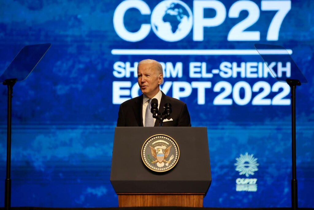 Biden sur Twitter : La COP-27 va permettre un meilleur monde à nos enfants 5 - Le Progrès Egyptien