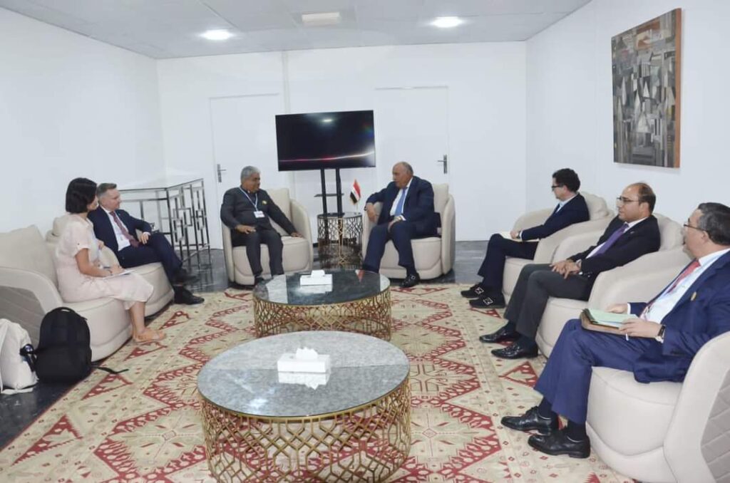 <strong>COP 27: Choucri mutiplie ses rencontres avec les ministres en charge des négociations</strong> 3 - Le Progrès Egyptien