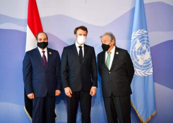 Al-Sissi reçoit son homologue français, Macron à Charm El-Cheikh