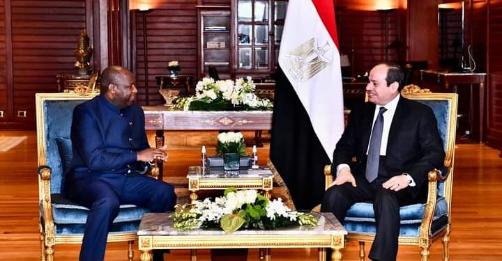 Le Président s’entretient avec son homologue burundais 1 - Le Progrès Egyptien