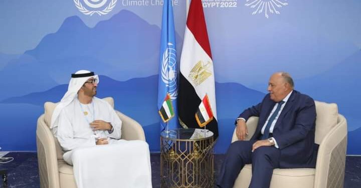 Choucri reçoit l'envoyé émirati pour le climat 1 - Le Progrès Egyptien