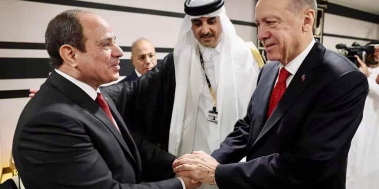 Al-Sissi et Erdogan se sont mis d'accord sur le développement des relations bilatérales 2 - Le Progrès Egyptien Al-Sissi et Erdogan se sont mis d'accord sur le développement des relations bilatérales 1 - Le Progrès Egyptien