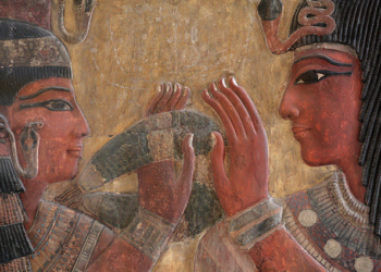 Relief de Hathor et Séthi Ier