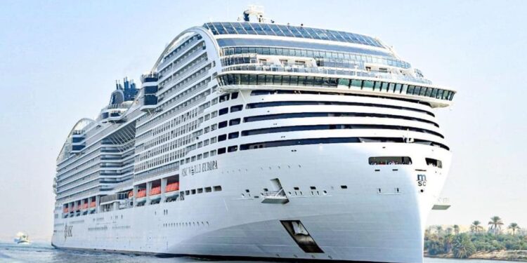 Canal de Suez : Passage du MSC WORLD EUROP», le «Titanic» 2022 2 - Le Progrès Egyptien Canal de Suez : Passage du MSC WORLD EUROP», le «Titanic» 2022 1 - Le Progrès Egyptien