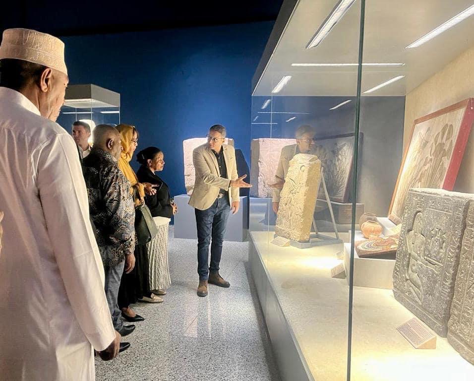 Des délégations officielles visitent le Musée de Charm 5 - Le Progrès Egyptien