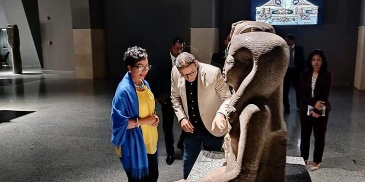 Des délégations officielles visitent le Musée de Charm 1 - Le Progrès Egyptien