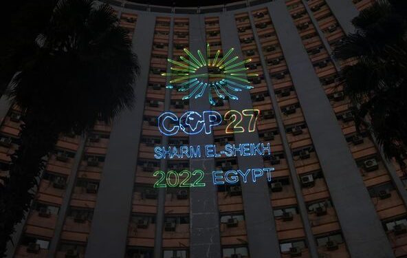 Le ministère de la Jeunesse et des Sports décoré du logo de la COP27 1 - Le Progrès Egyptien