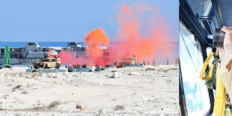 Début de l’exercice aéronaval conjoint (Medusa-12) 2 - Le Progrès Egyptien Début de l’exercice aéronaval conjoint (Medusa-12) 1 - Le Progrès Egyptien