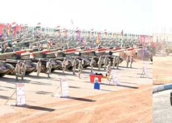 Le ministre de la défense à une formation dans la zone militaire Ouest