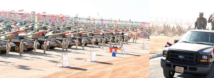 Le ministre de la défense à une formation dans la zone militaire Ouest 1 - Le Progrès Egyptien