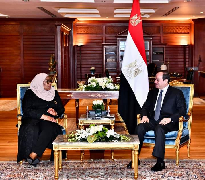 Charm El-Cheikh : Al-Sissi reçoit la présidente de Tanzanie 3 - Le Progrès Egyptien