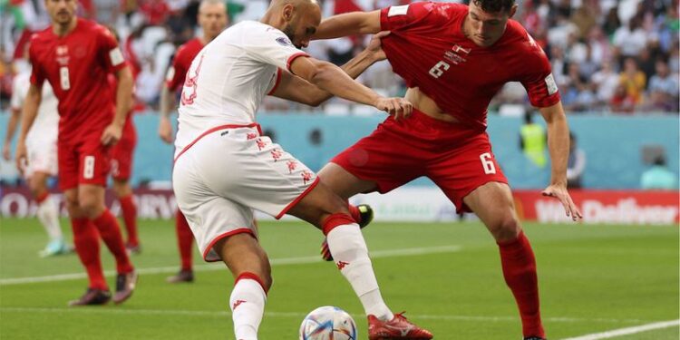 Match nul et vierge entre la Tunisie et le Danemark 2 - Le Progrès Egyptien Match nul et vierge entre la Tunisie et le Danemark 1 - Le Progrès Egyptien