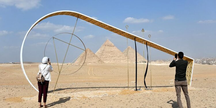 L’art contemporain s’expose à nouveau à l’ombre des pyramides 1 - Le Progrès Egyptien