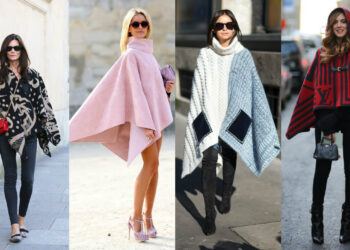 Le poncho plus en vogue que jamais