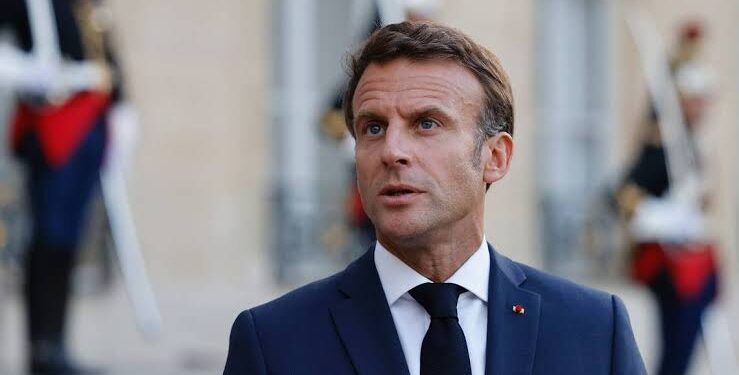 <strong>Macron : Les pays riches non européens devraient payer leur part pour aider les pays pauvres face au changement climatique  </strong> 1 - Le Progrès Egyptien
