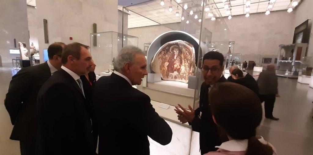 Deux délégations de Grèce et de Chypre visitent le NMEC 7 - Le Progrès Egyptien