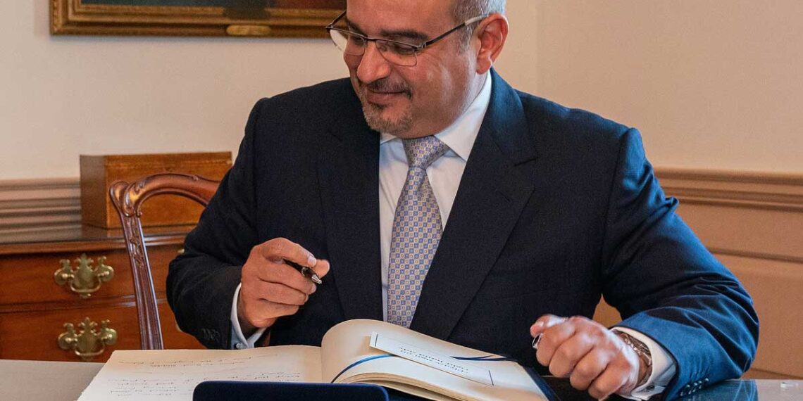 <strong>Le prince héritier de Bahreïn salue les efforts de l'Egypte pour l'accueil de la COP27</strong> 1 - Le Progrès Egyptien