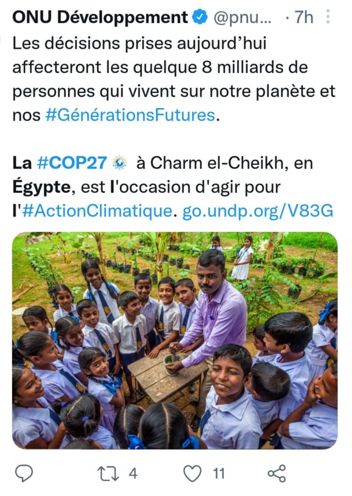 La #COP27 fait la tour de la toile 29 - Le Progrès Egyptien