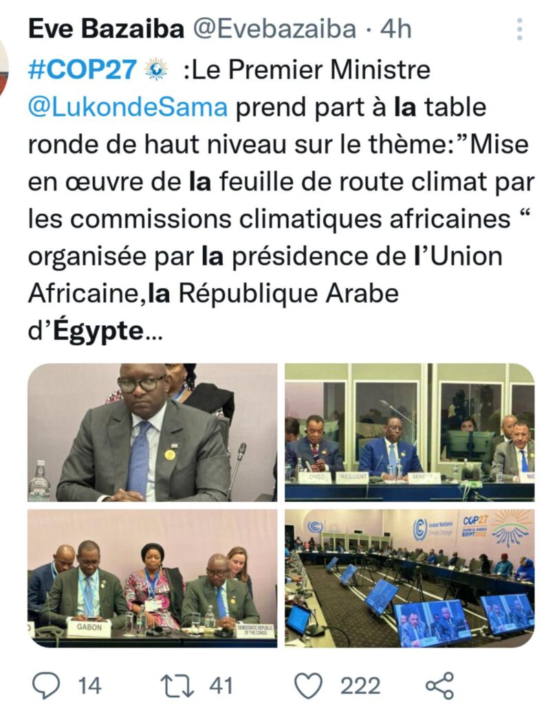 La #COP27 fait la tour de la toile 27 - Le Progrès Egyptien