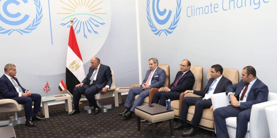 Choucri s’entretient avec le président de la COP26 de l’agenda de Charm El-Cheikh 2 - Le Progrès Egyptien Choucri s’entretient avec le président de la COP26 de l’agenda de Charm El-Cheikh 1 - Le Progrès Egyptien