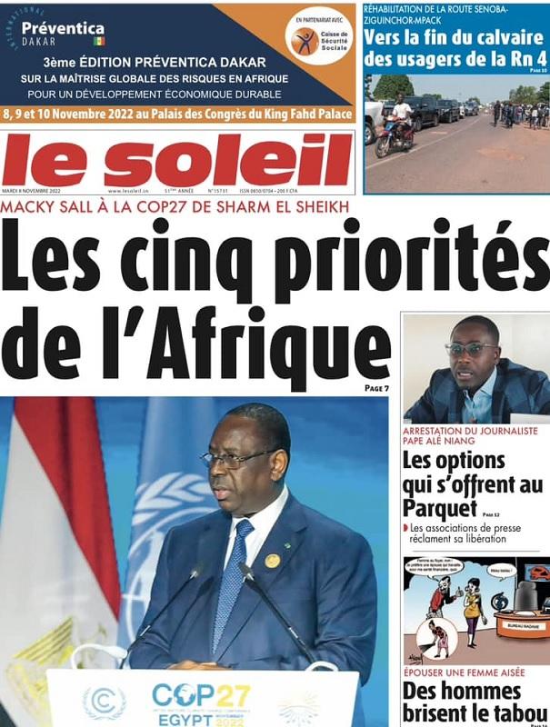 COP27pour “sauver la planète” ? 8 - Le Progrès Egyptien COP27pour “sauver la planète” ? 7 - Le Progrès Egyptien