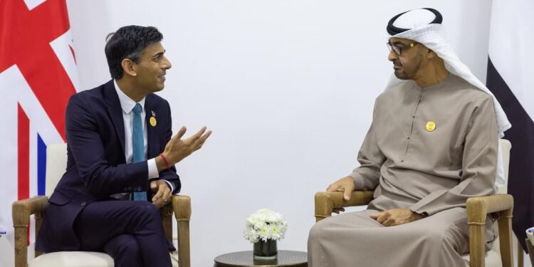 <strong>Le PM britannique examine avec le président émirati la sécurité régionale à Charm el-Cheikh</strong> 1 - Le Progrès Egyptien